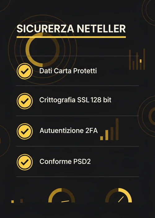 Icona del logo Neteller su uno sfondo di carte da gioco e fiches da casinò